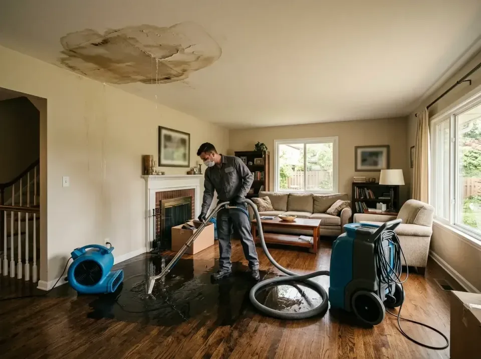 attic-pipe-burst-ceiling-drip-008 — frequently asked questions, Water Damage Restoration & Carpet Care in Commerce, CA